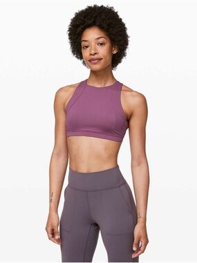 Lululemon Free To Be Serene Bra *High Neck
Vintage Plum / Jubilee